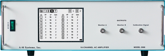 Systems 3500细胞外差分放大器,A-M Systems 3500差分放大器