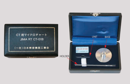 日本JIMA RT CT-01B CT分辨率测试卡