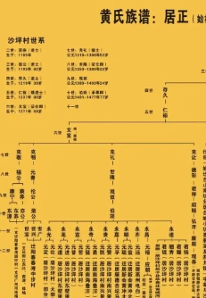 如何制作家谱图表