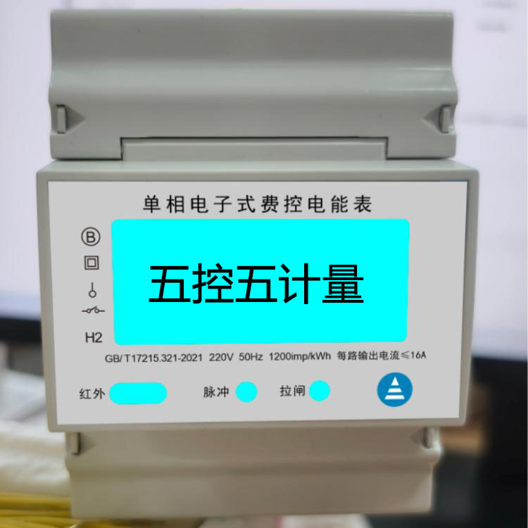 DDSY1352-5DM一进五出单相预付费电能表-实现分路计量分路控制