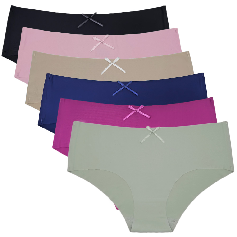 外贸无痕冰丝女士内裤跨境wish性感一片式 panty 源头工厂批发