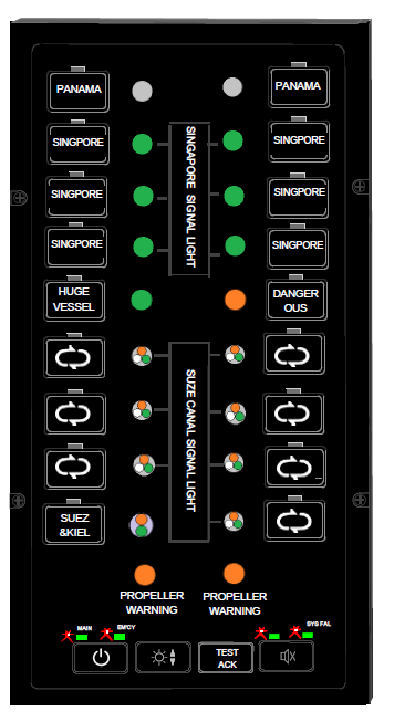 AC-SLC 信号灯控制板 AC-NLC 航行灯控制板