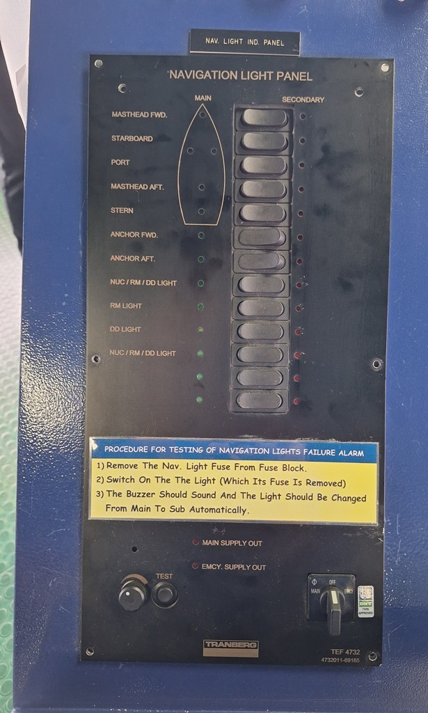 TRANBERG  航行灯控制板