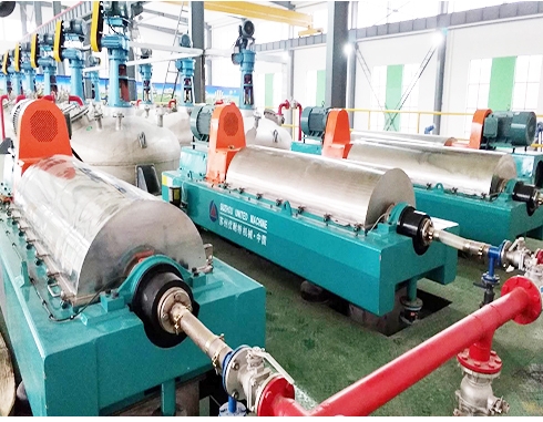 精细化工锂电池分离浆料卧螺离心机脱水大修杭州