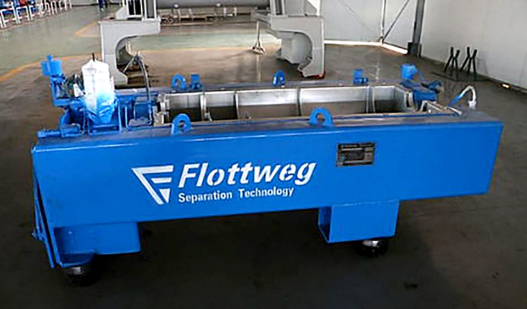 精细化工锂电池分离浆料卧螺离心机脱水大修杭州