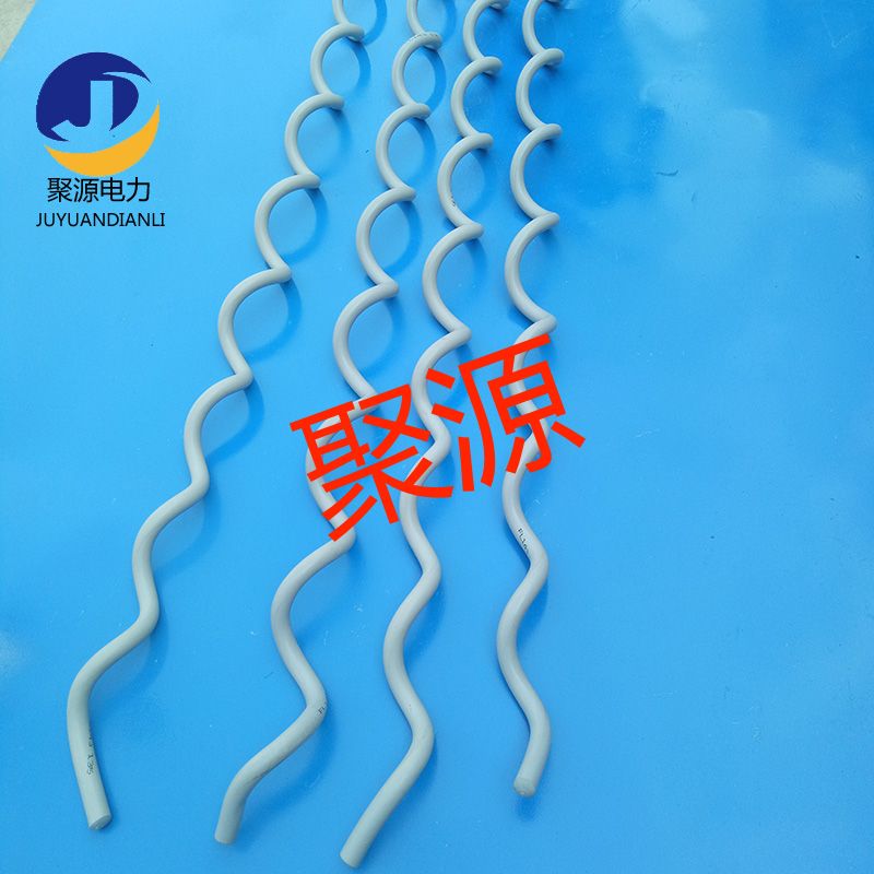 ADSS光缆螺旋防震鞭塑胶防震鞭电力金具