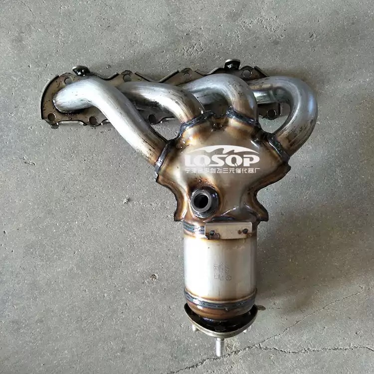 适用新款大众朗逸 波罗 宝来三元催化器汽车尾气净化器保年审