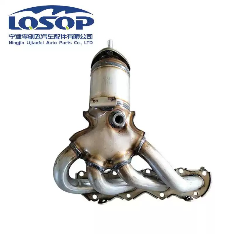 适用新款大众朗逸 波罗 宝来三元催化器汽车尾气净化器保年审