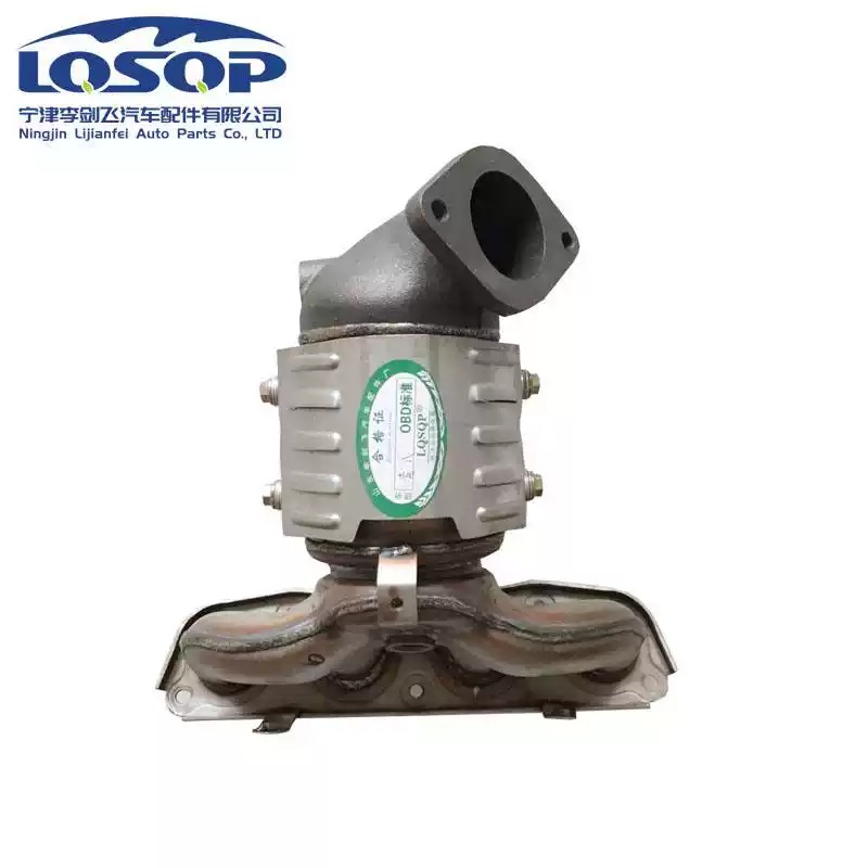 适用现代八代索纳塔 起亚K5 索八2.02.4三元催化器保年审原装精品