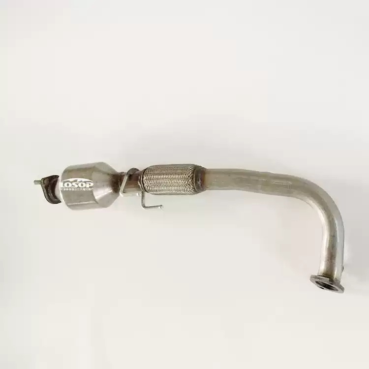 适用于奇瑞A3 A11 带网三元催化器汽车尾气净化器保年审原装精品