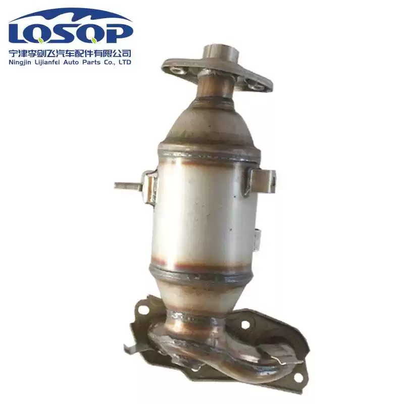 适用比亚迪F0 熊猫三缸三元催化器汽车尾气净化器保年审精品
