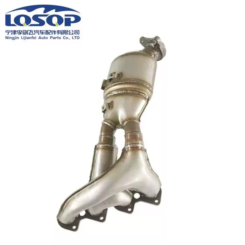 适用于奔驰C200 E200 C180三元催化器汽车排气管净化器保验车