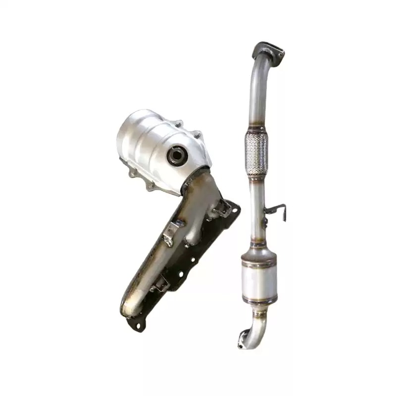 适用于金杯大海狮 九龙 海格三元催化尾气净化器保年审原装排气管