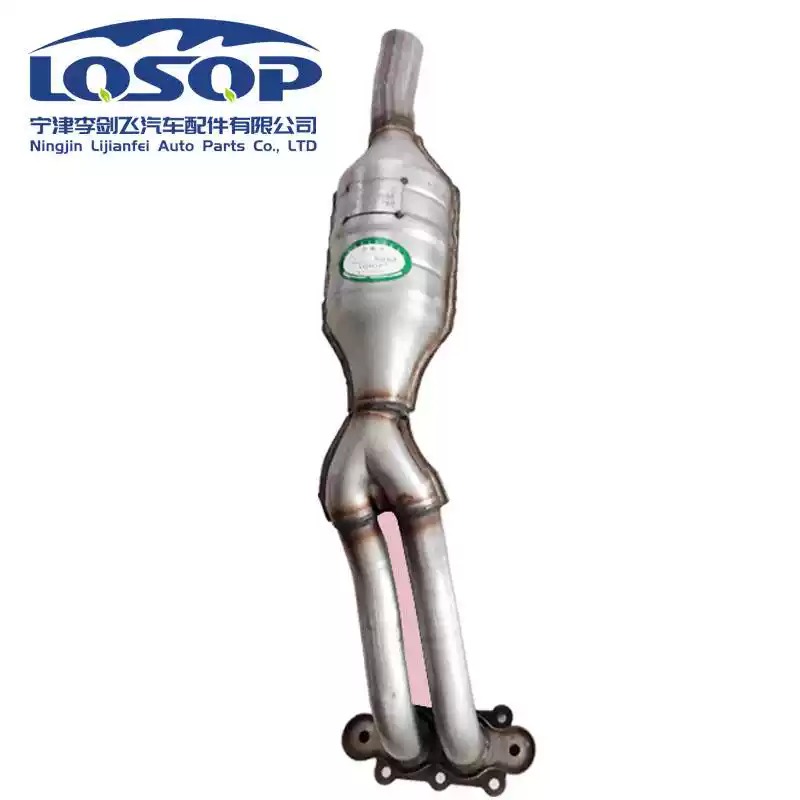 适用于大众捷达两阀 五阀 05款 07款三元催化器汽车排气管净化器
