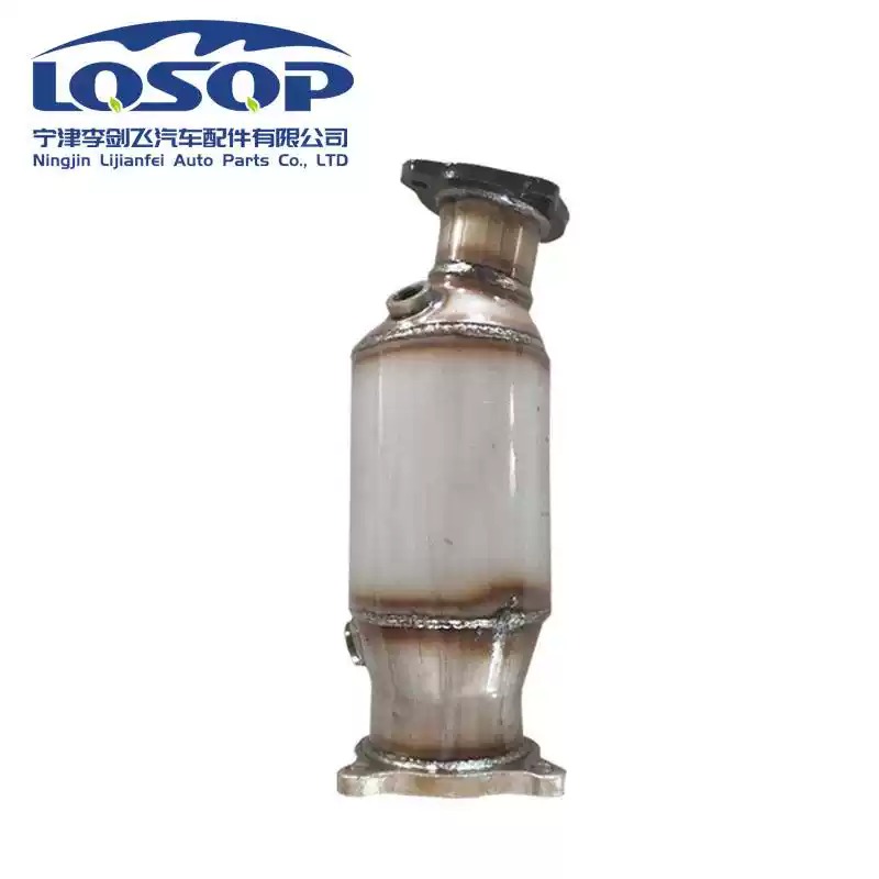 适用于奥迪Q7 2.0T A6 2.4 2.8 4.2三元催化器保年审