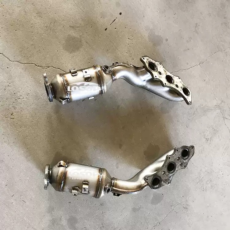 适用于丰田霸道 普拉多4000三元催化器汽车尾气净化器保年审