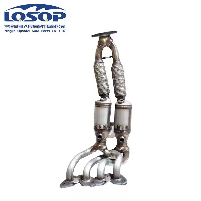 适用福特新款福克斯1.6三元催化器汽车尾气净化器保年审总成