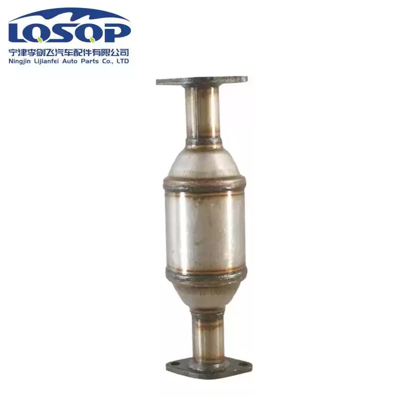 适用奇瑞QQ1.1 0.8中三元催化器原装位汽车尾气净化器保年审精品