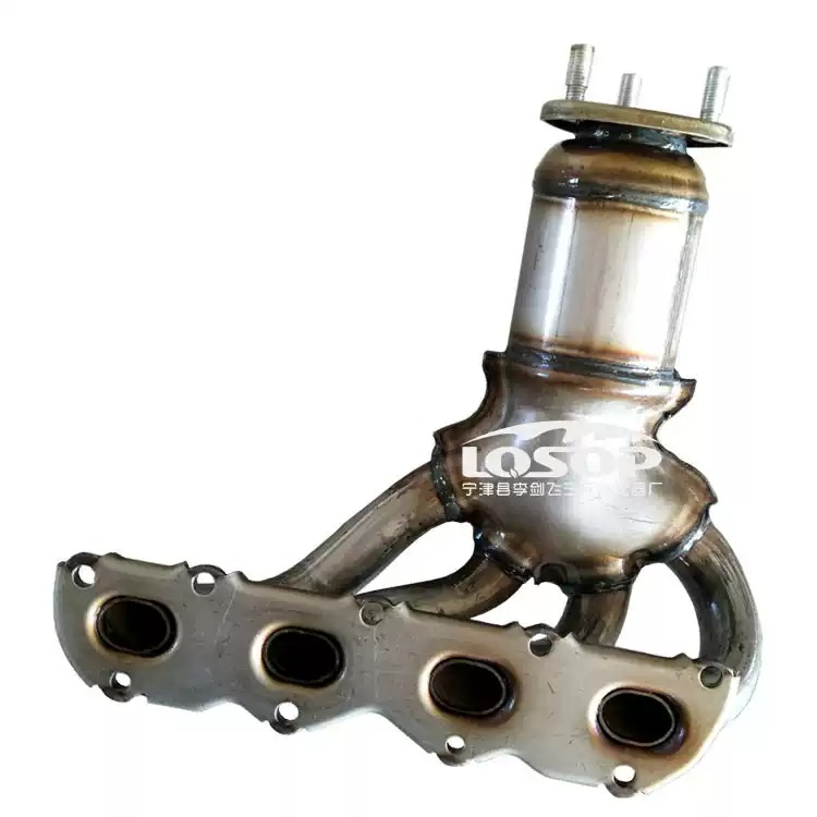 适用新款大众朗逸 波罗 宝来三元催化器汽车尾气净化器保年审
