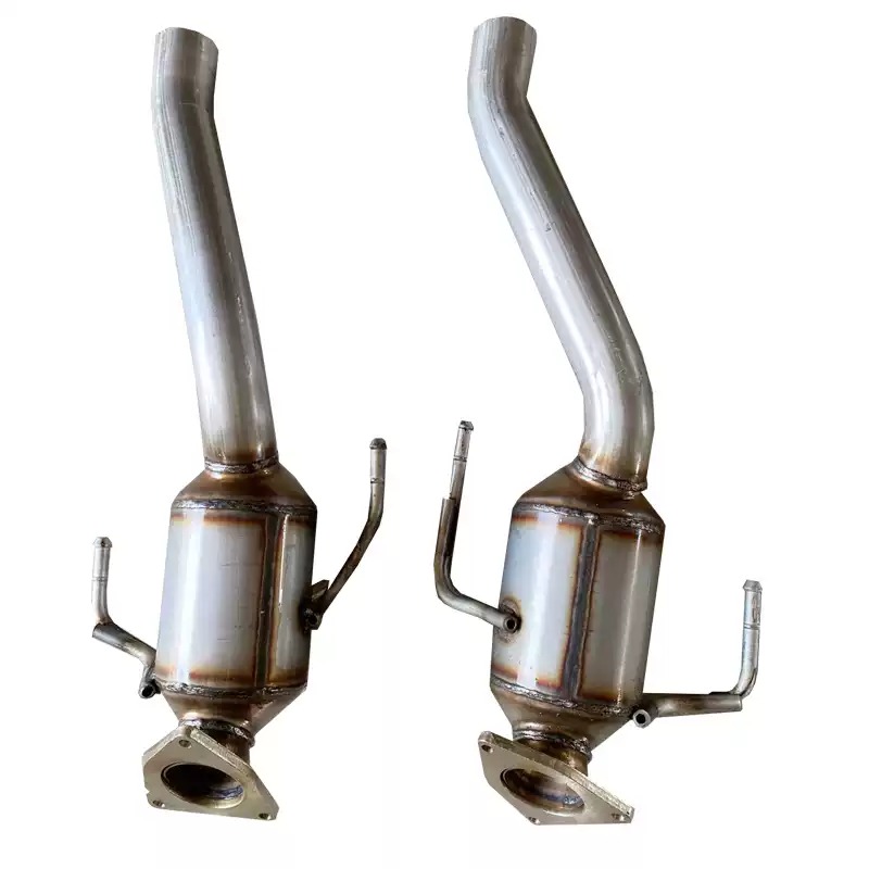 适用奥迪Q7 保时捷卡宴4.2 4.5 4.8大众途锐3.2 中三元催化器精品