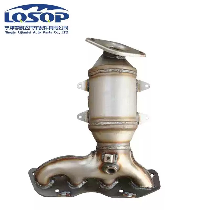 适用比亚迪速锐F3 L3 1.5三元催化器汽车尾气净化器保年审