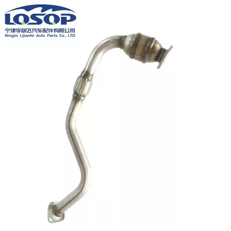 适用于比亚迪F3前三元催化器排气管汽车尾气净化器保验车原装正品