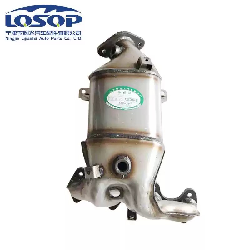 适用于荣威350 550三元催化器汽车尾气净化器保年审包邮