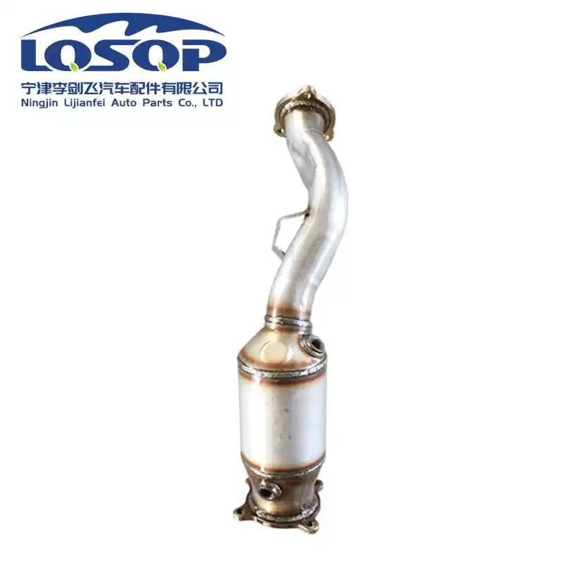适用奥迪A4 A6L A5 Q5 1.8 2.0 3.0 3.2三元催化器精品