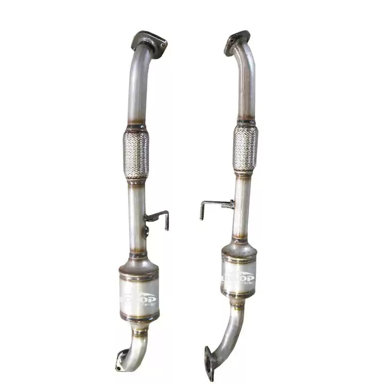 适用于金杯大海狮 九龙 海格三元催化尾气净化器保年审排气管