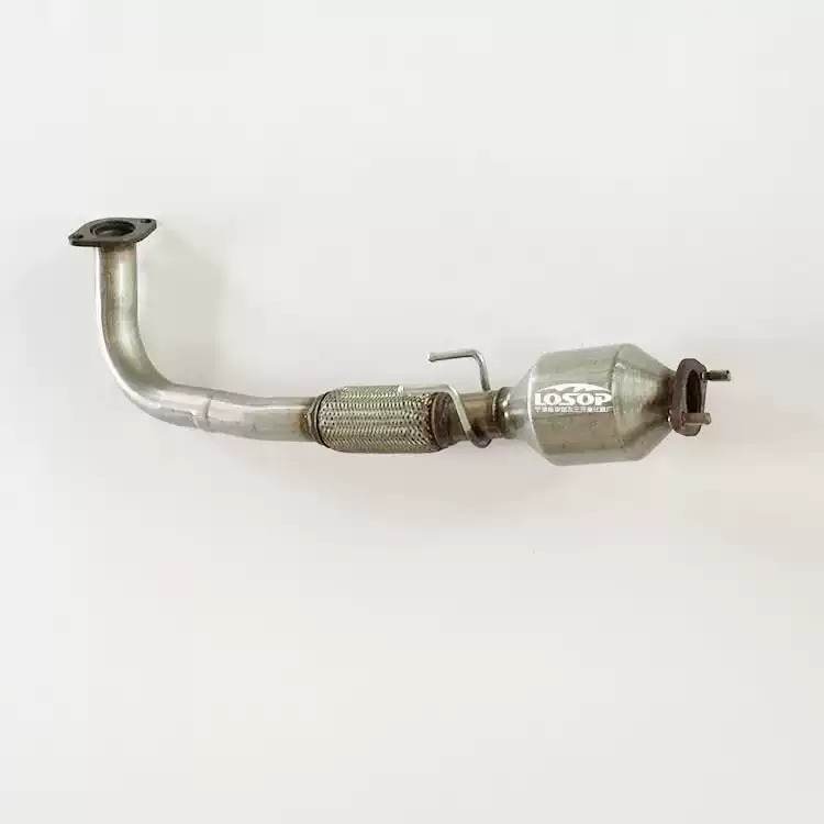 适用于奇瑞A3 A11 带网三元催化器汽车尾气净化器保年审原装精品