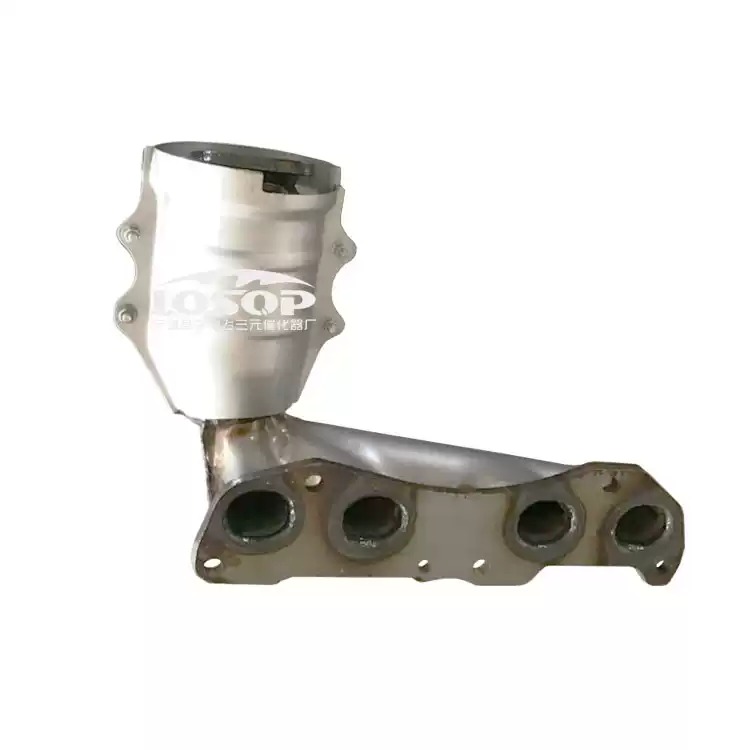 适用于金杯大海狮 九龙 海格三元催化尾气净化器保年审排气管