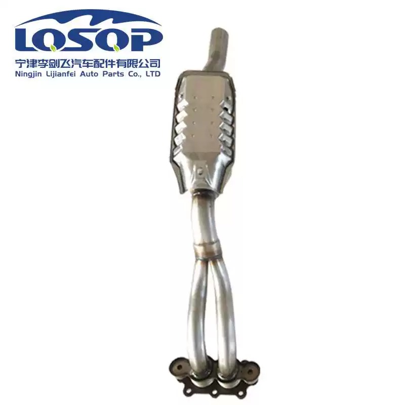 适用大众宝来1.6 1.8L高尔夫三元催化器汽车尾气净化器保验车精品