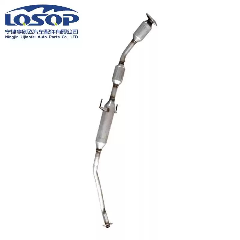 适用于丰田花冠1.6 1.8中节三元催化器汽车尾气净化器保年审