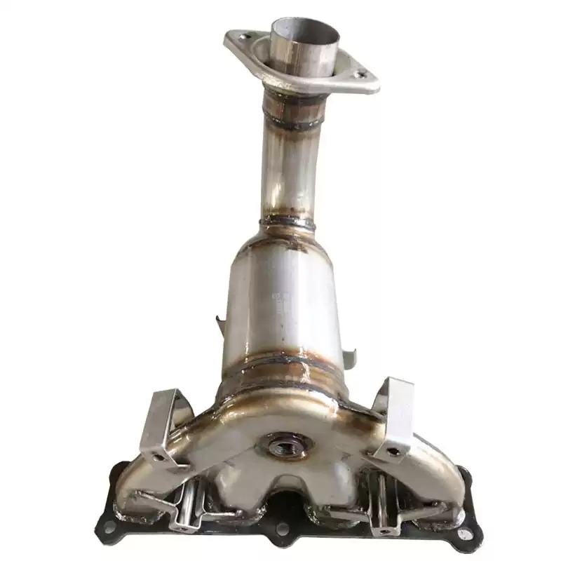 适用吉普指南者 自由客2.4前三元催化器汽车尾气净化器保年审