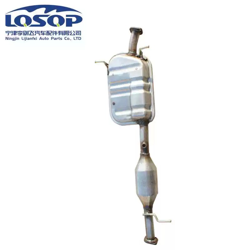 适用现代华泰圣达菲2.0三元催化器汽车排气管净化器保验车