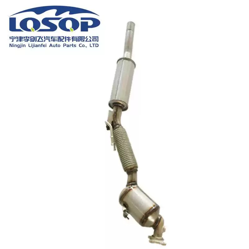 适用于大众13款新捷达 新桑塔纳 新朗逸 朗行 明锐1.6三元催化器
