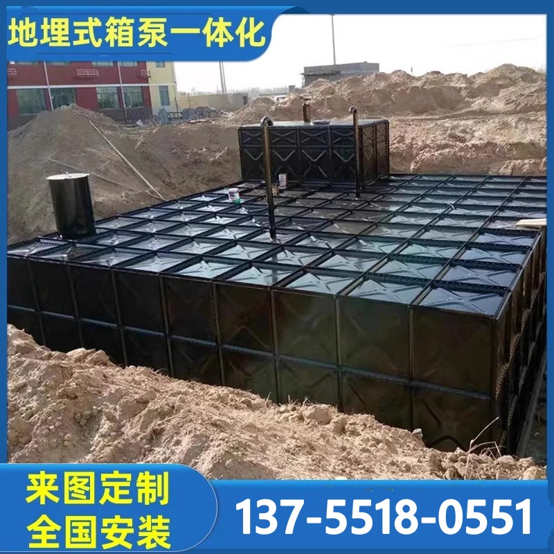 辽宁地埋箱泵一体化无浮泵站