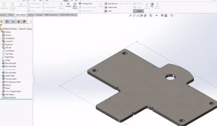 SOLIDWORKS教育版的核心功能在于其强大的三维建模能力