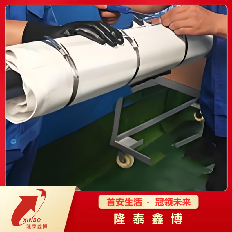 可拆卸硅橡胶复合陶瓷化防火毯 隆泰鑫博生产厂家