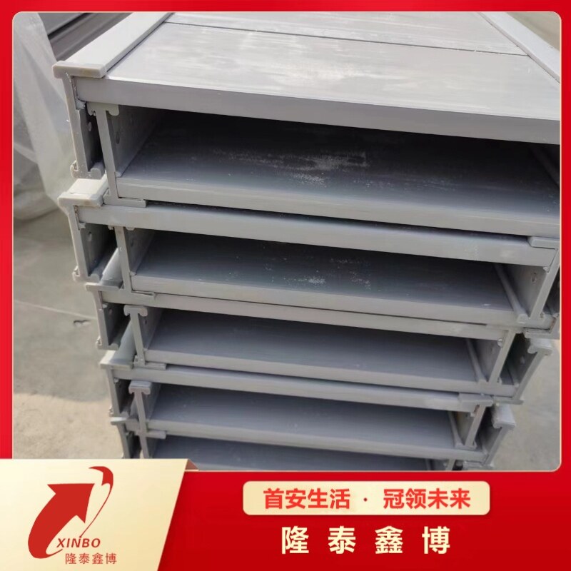 复合树脂电缆桥架 槽式弯通三通高分子防火槽盒型号齐全