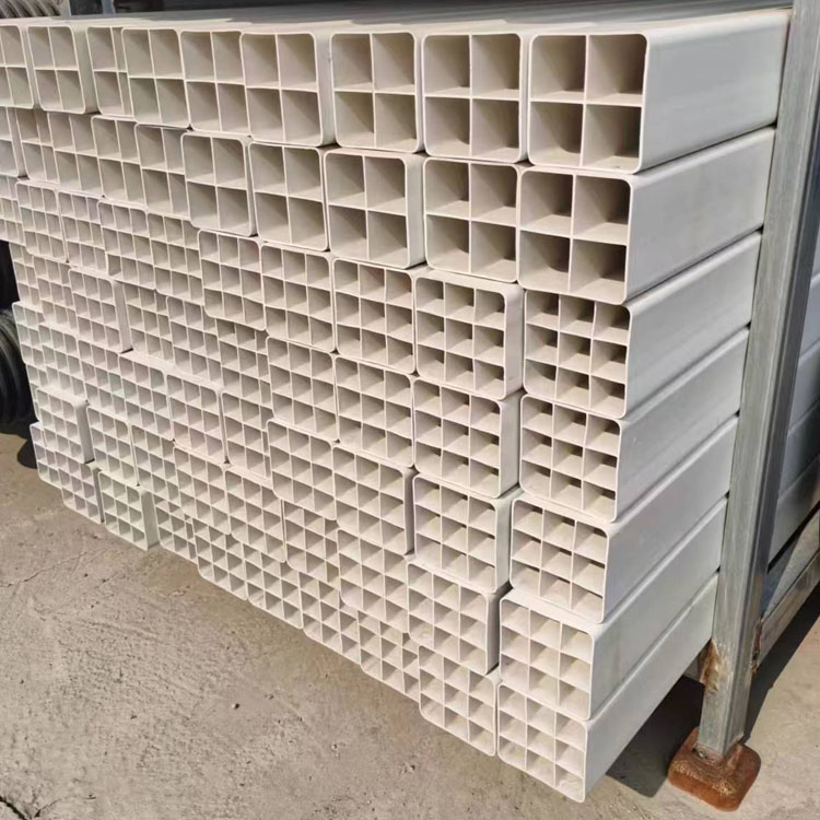 UPVC格栅管埋深尺寸  单孔四孔九孔弱电方管厂家供应