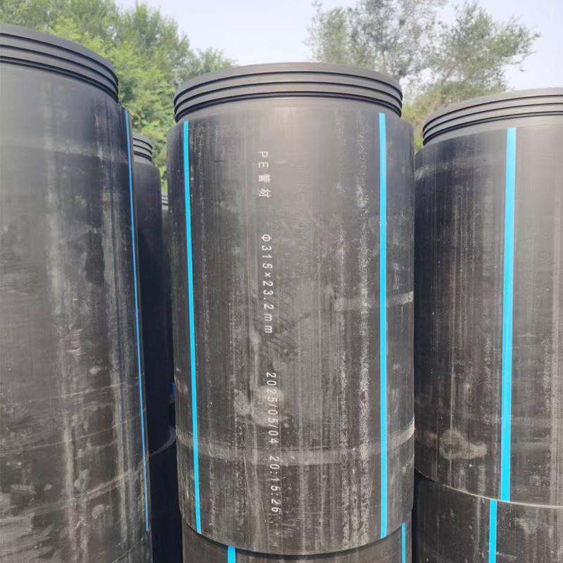 HDPE置换短管排水排污城市修复管 pe加厚耐磨替换管/非开挖过路管