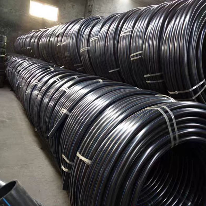 厂家供应HDPE地埋穿线管 90/110pe线管 直根/盘管 耐腐蚀穿缆轻松量大优惠