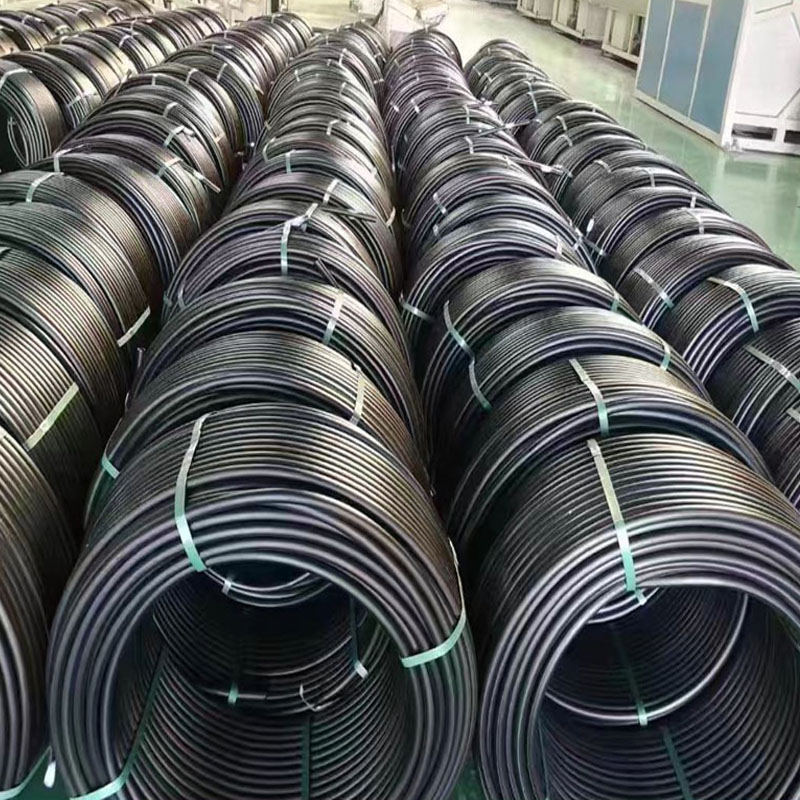 厂家供应HDPE地埋穿线管 90/110pe线管 直根/盘管 耐腐蚀穿缆轻松量大优惠