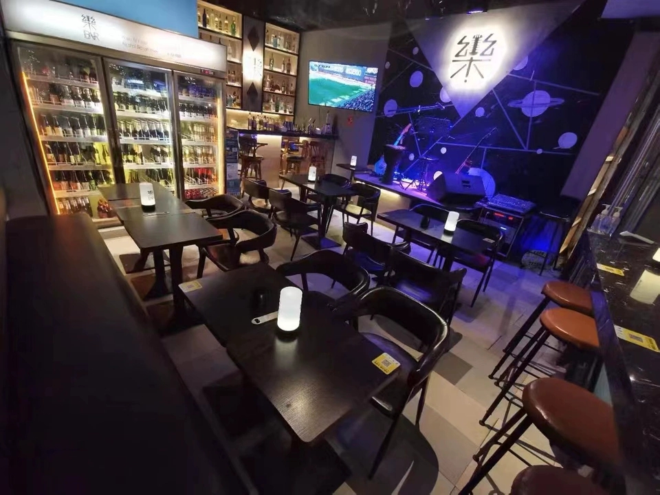 酒吧家具定制卡座沙发复古风沙发酒吧桌椅