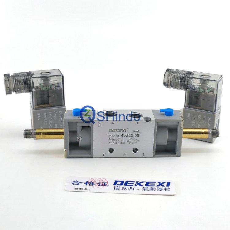 DKEXI德克西原装正品4V220-08 电磁阀