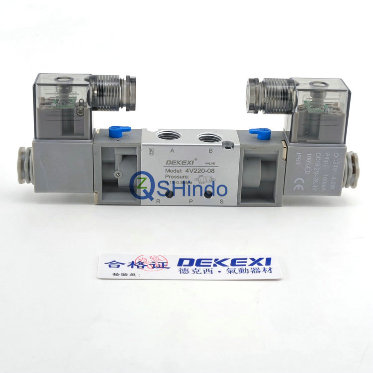 DKEXI德克西原装正品4V220-08 电磁阀