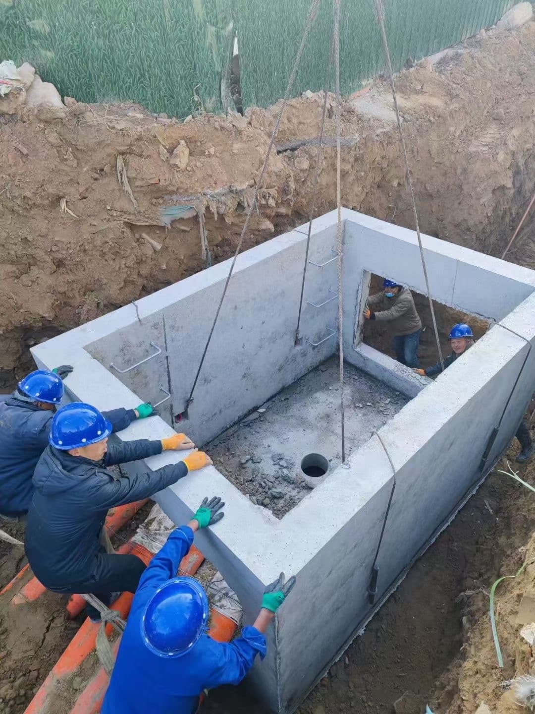 水泥检查井施工案例