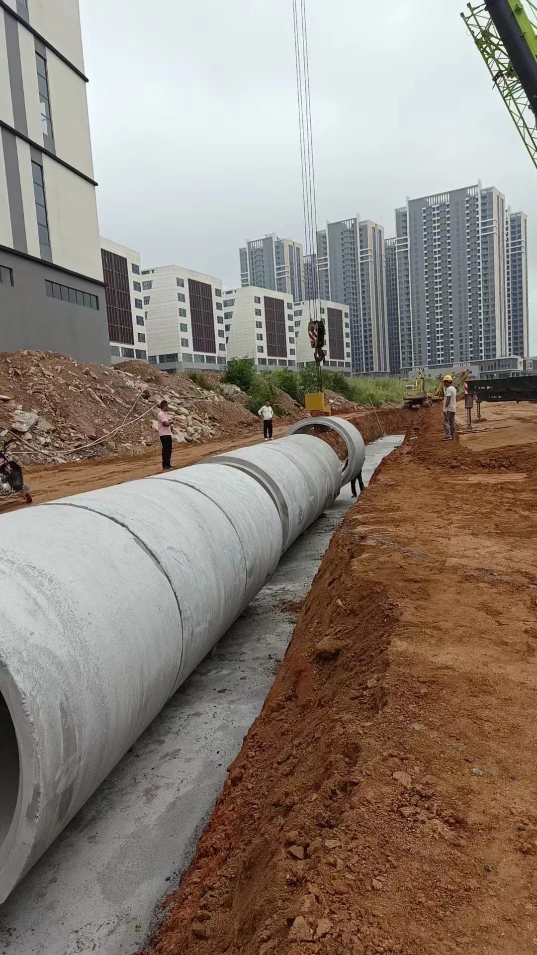 水泥管道工程案例