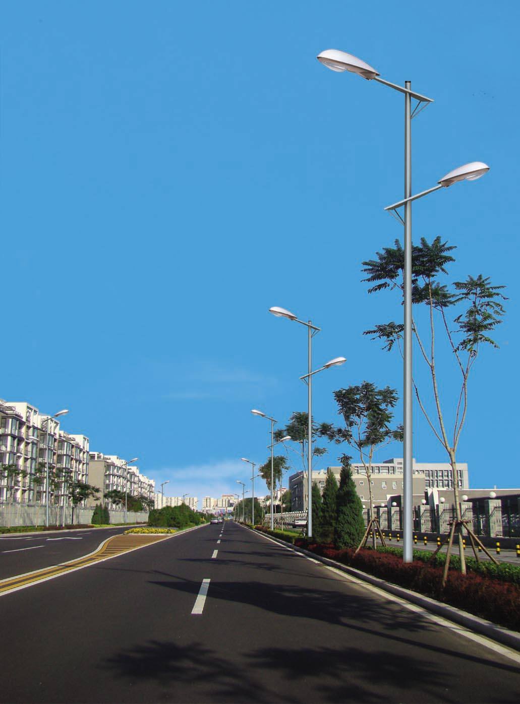 双头1-60瓦路灯